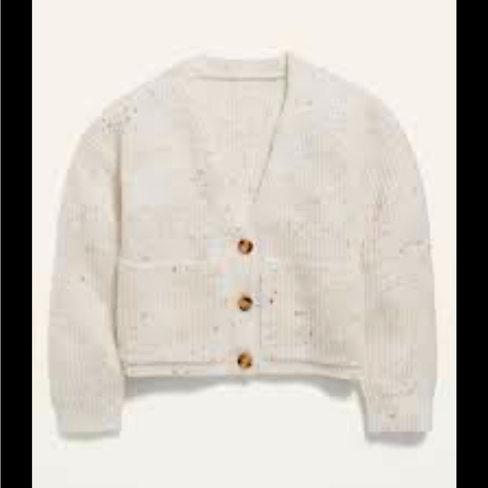 Bogo Childs confetti knit cardigan